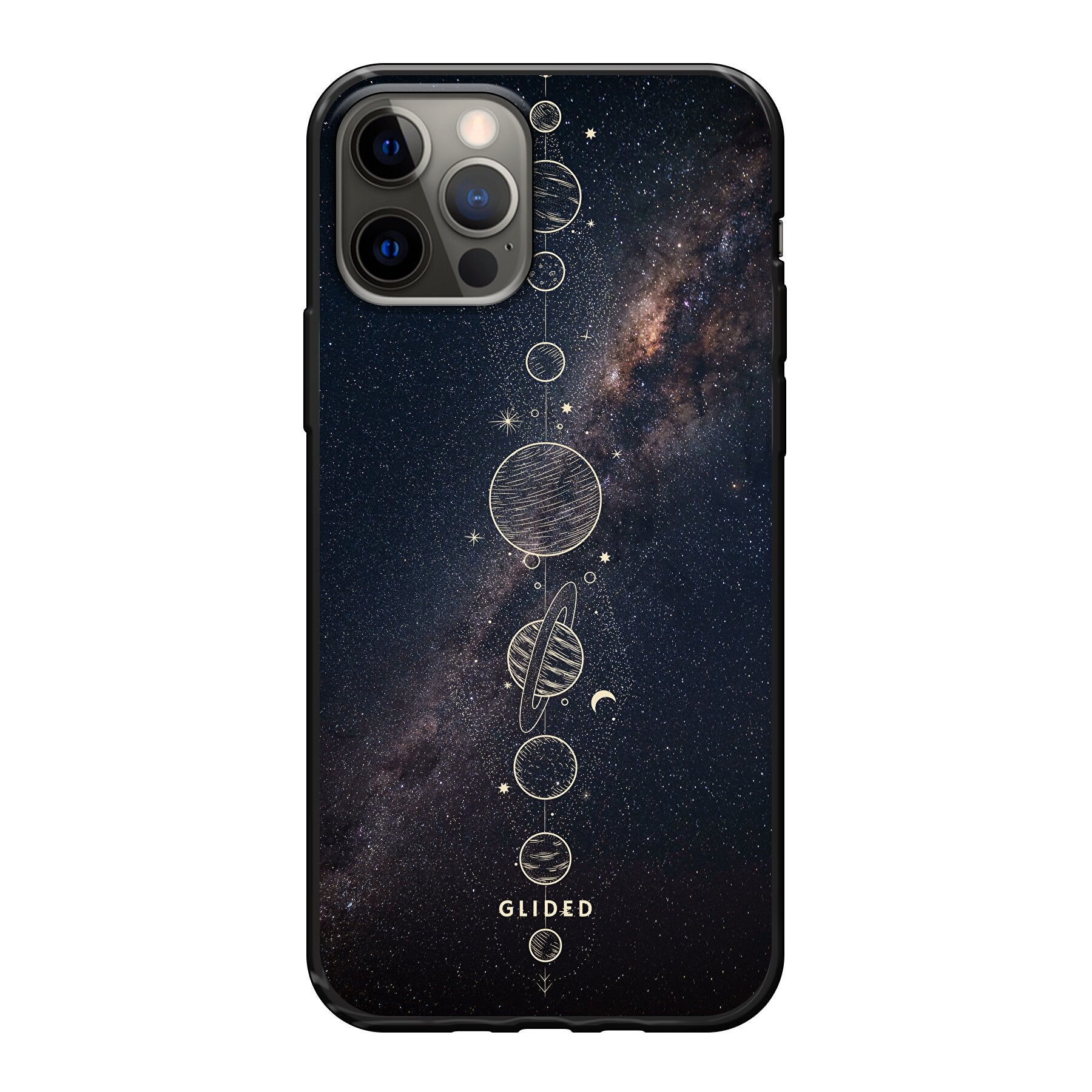 Planets - iPhone 12 Pro Handyhülle Soft case