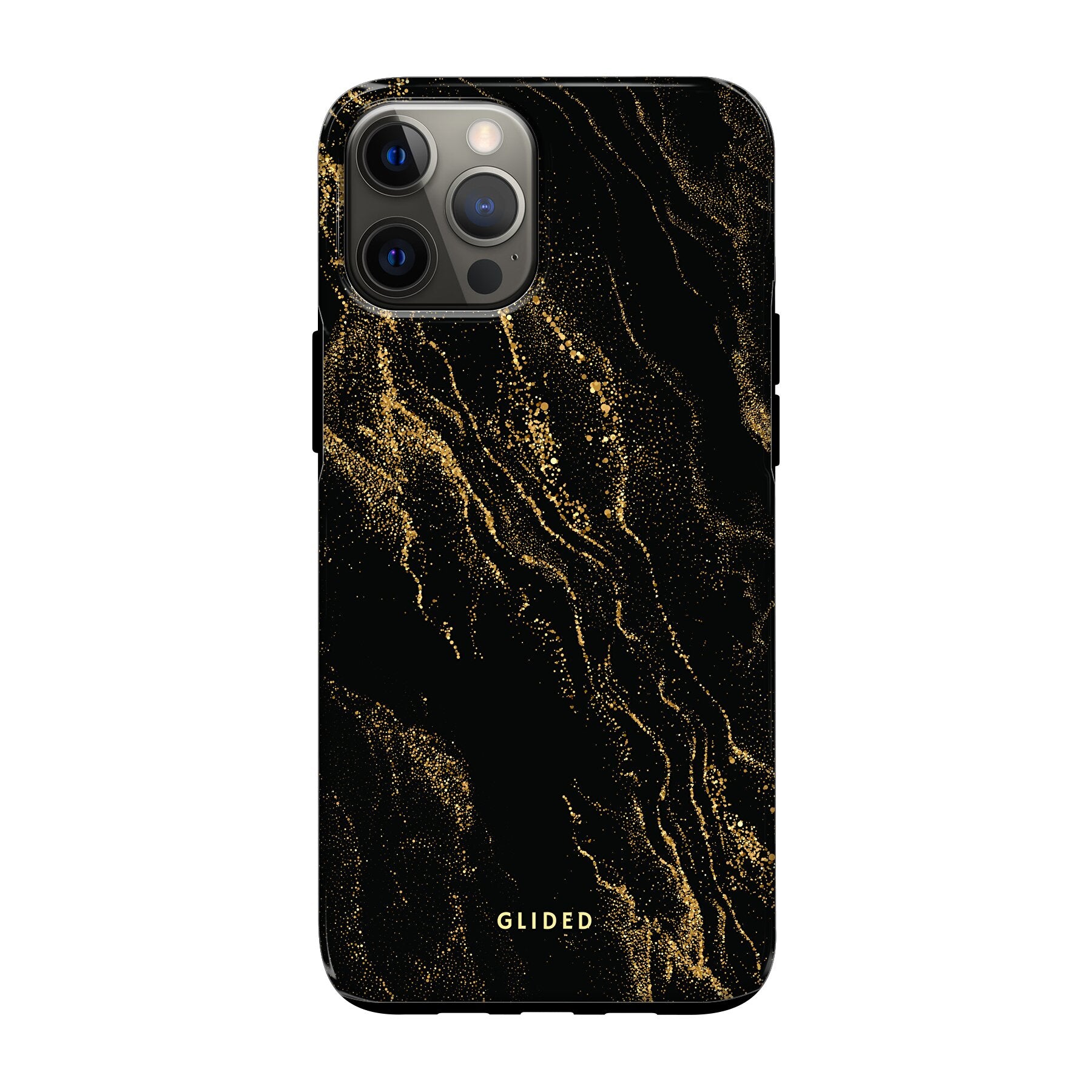 Black Marble - iPhone 12 Pro Handyhülle Tough case