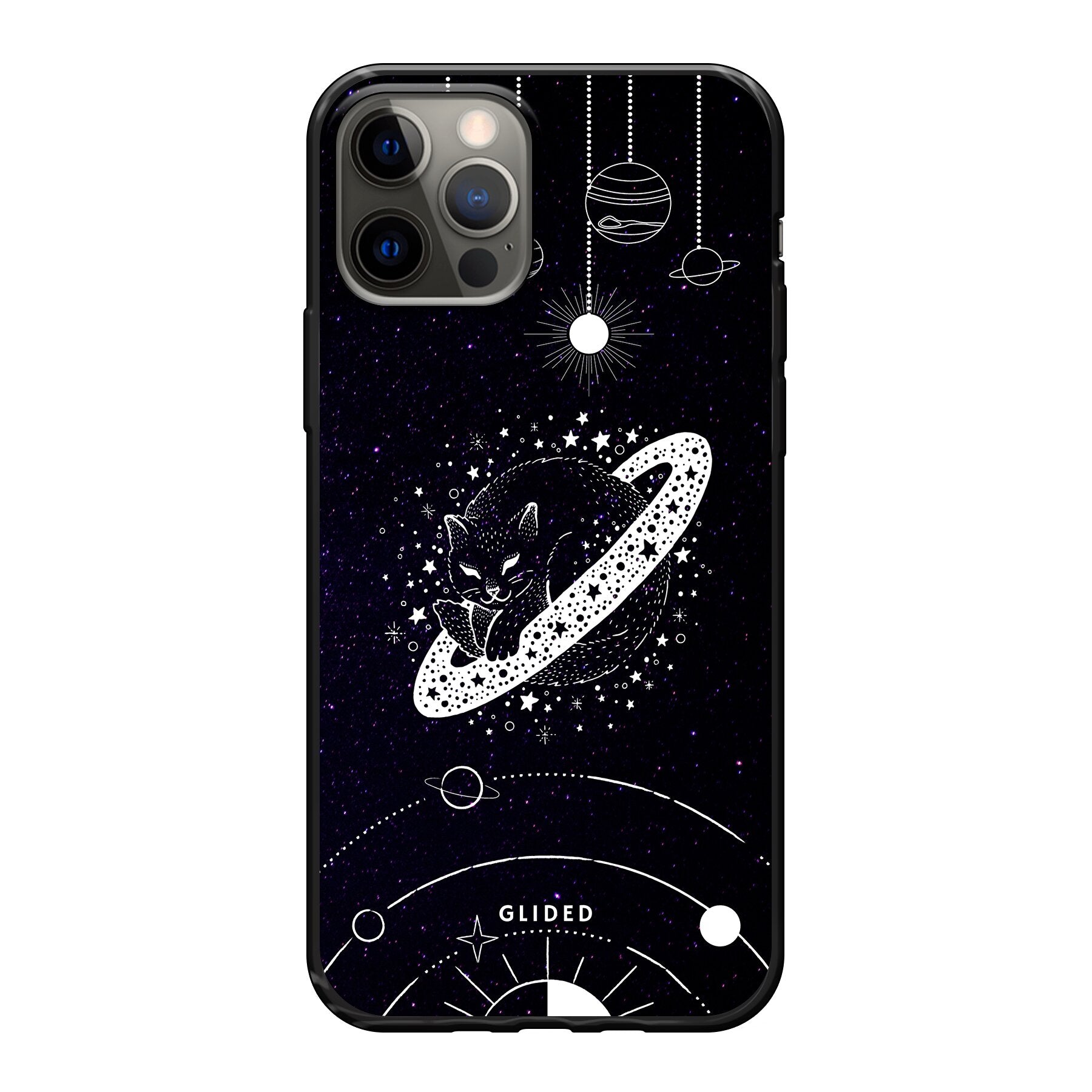 Astro Whiskers - iPhone 12 Handyhülle Soft case