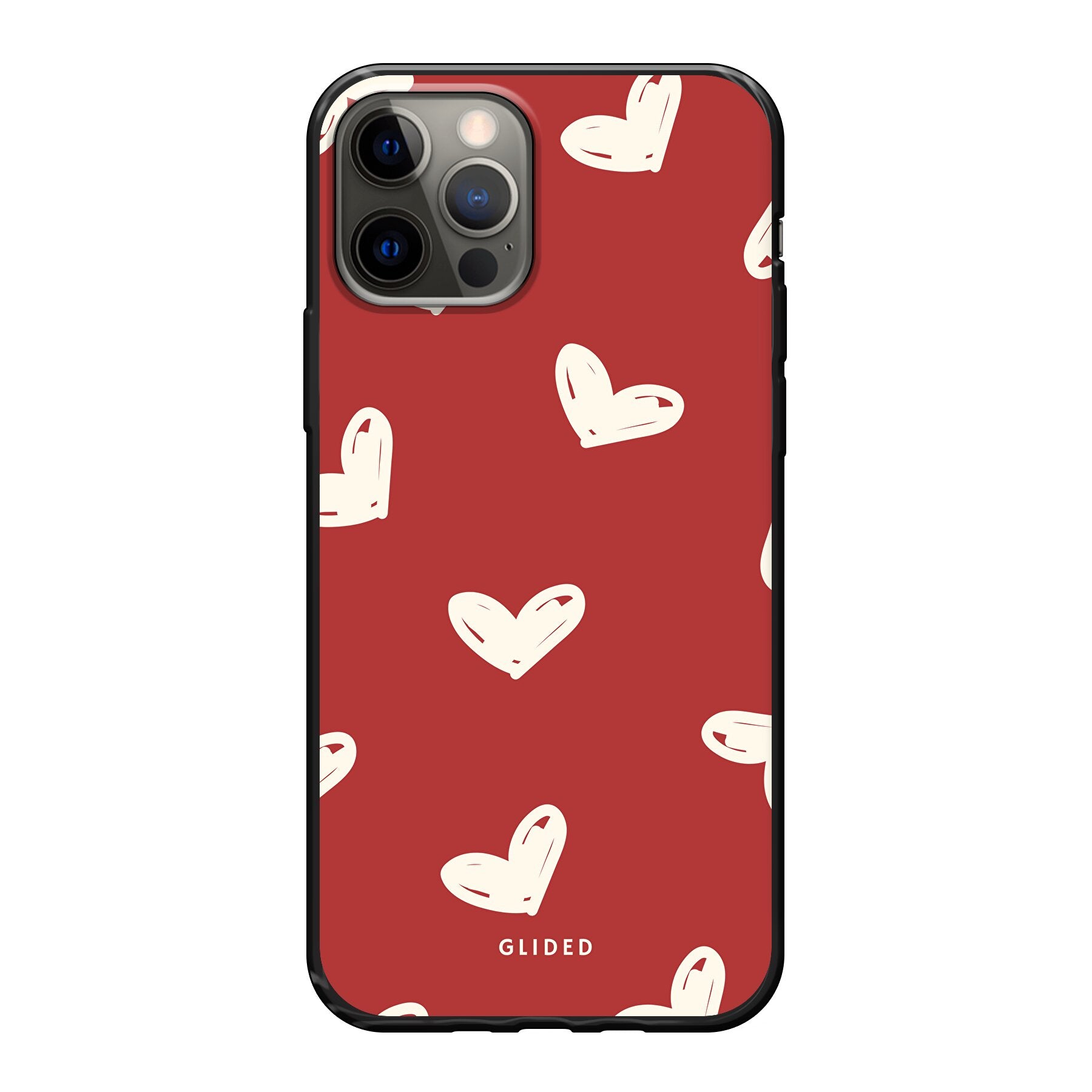 Red Love - iPhone 12 - Soft case