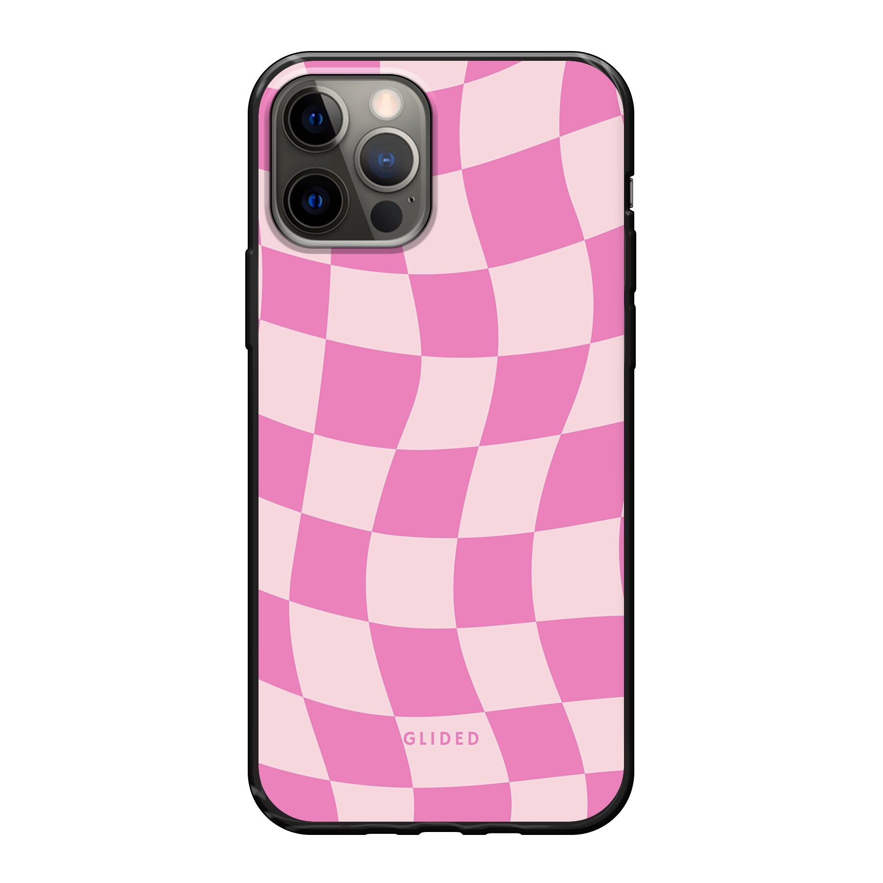 Pink Chess - iPhone 12 Handyhülle Soft case