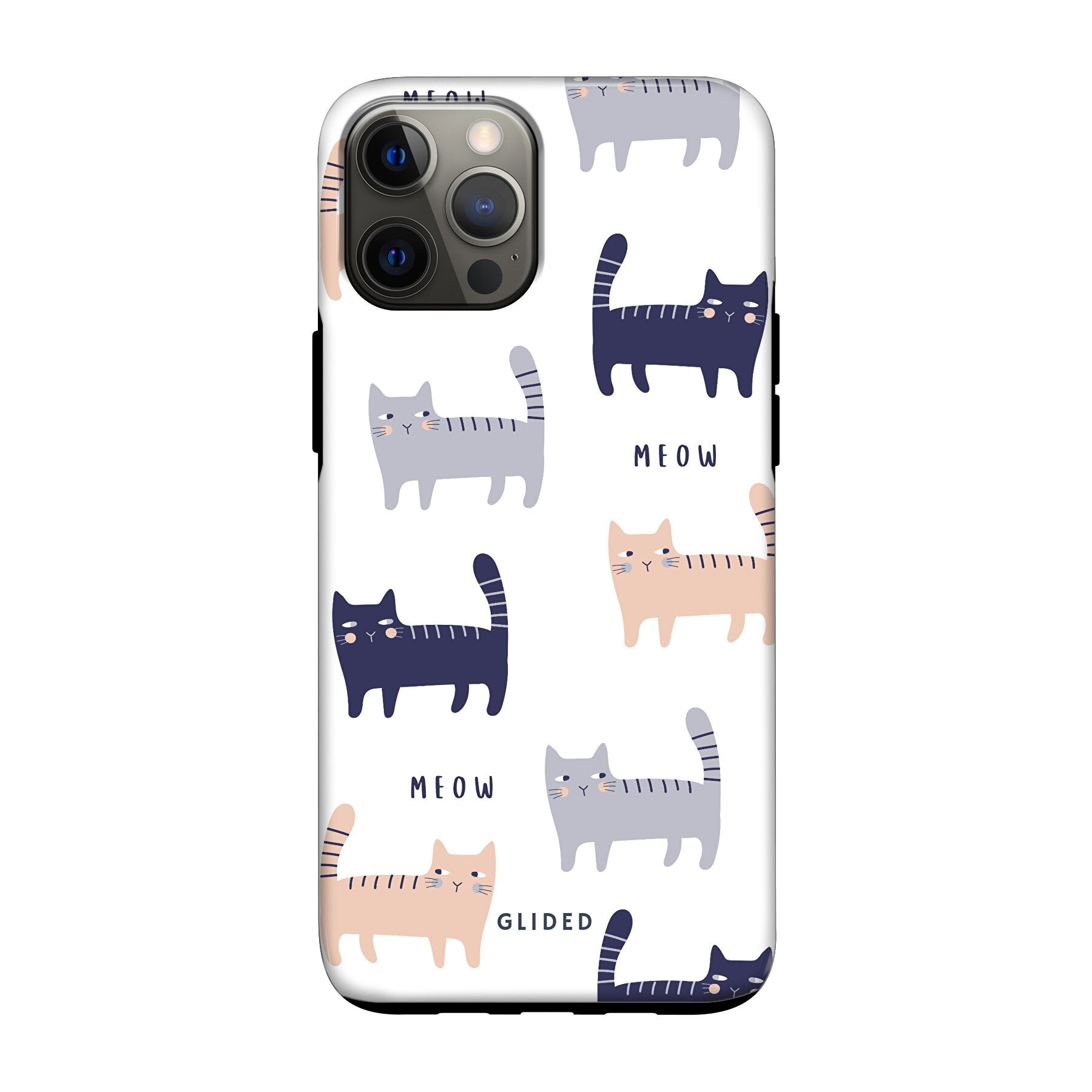 Purrfection - iPhone 12 Handyhülle Tough case