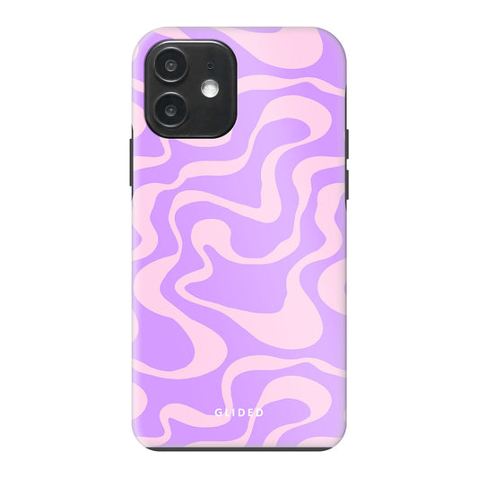 Purple Wave - iPhone 12 Handyhülle Tough case