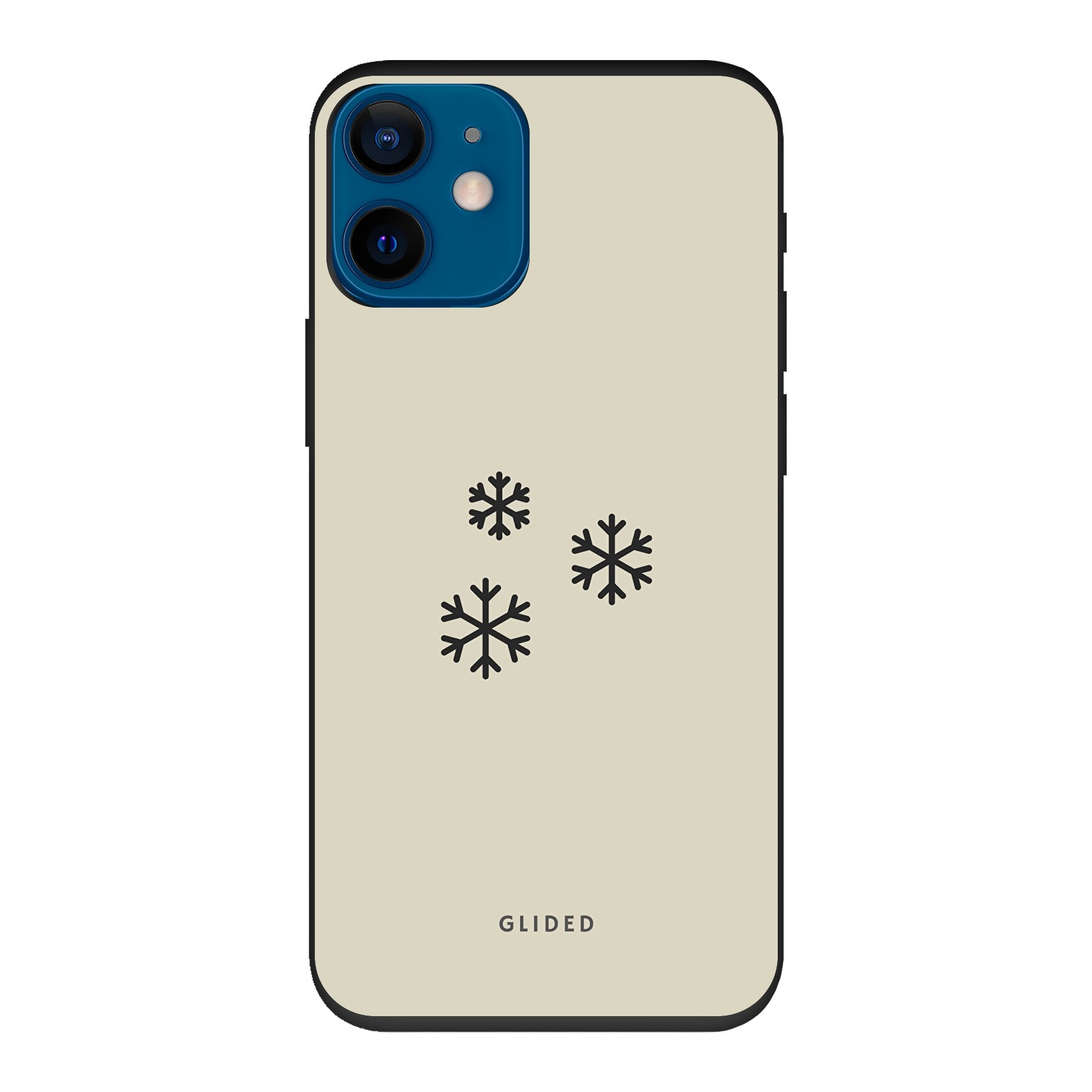 Snowflakes - iPhone 12 mini Handyhülle Biologisch Abbaubar