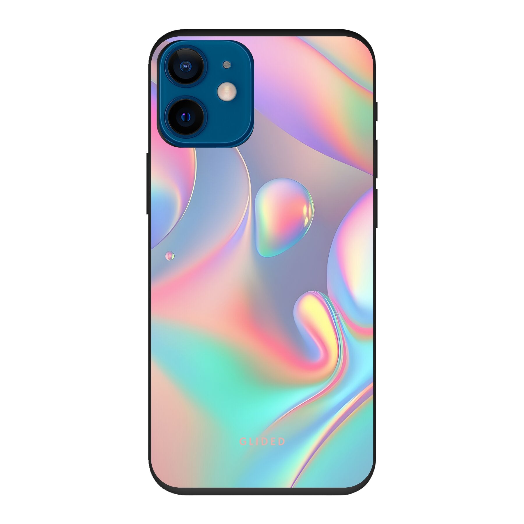 Holographic Aesthetic - iPhone 12 mini Handyhülle Biologisch Abbaubar