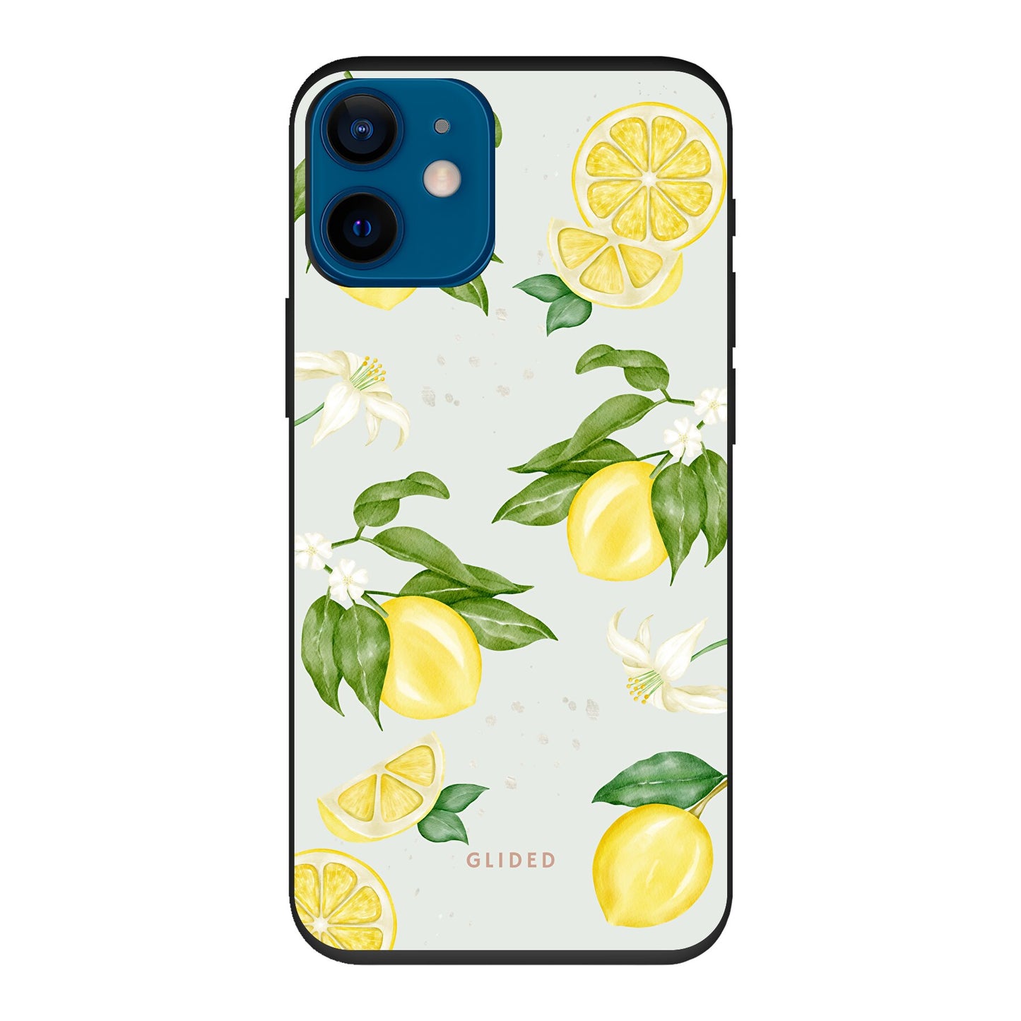 Lemon Beauty - iPhone 12 mini Handyhülle Biologisch Abbaubar