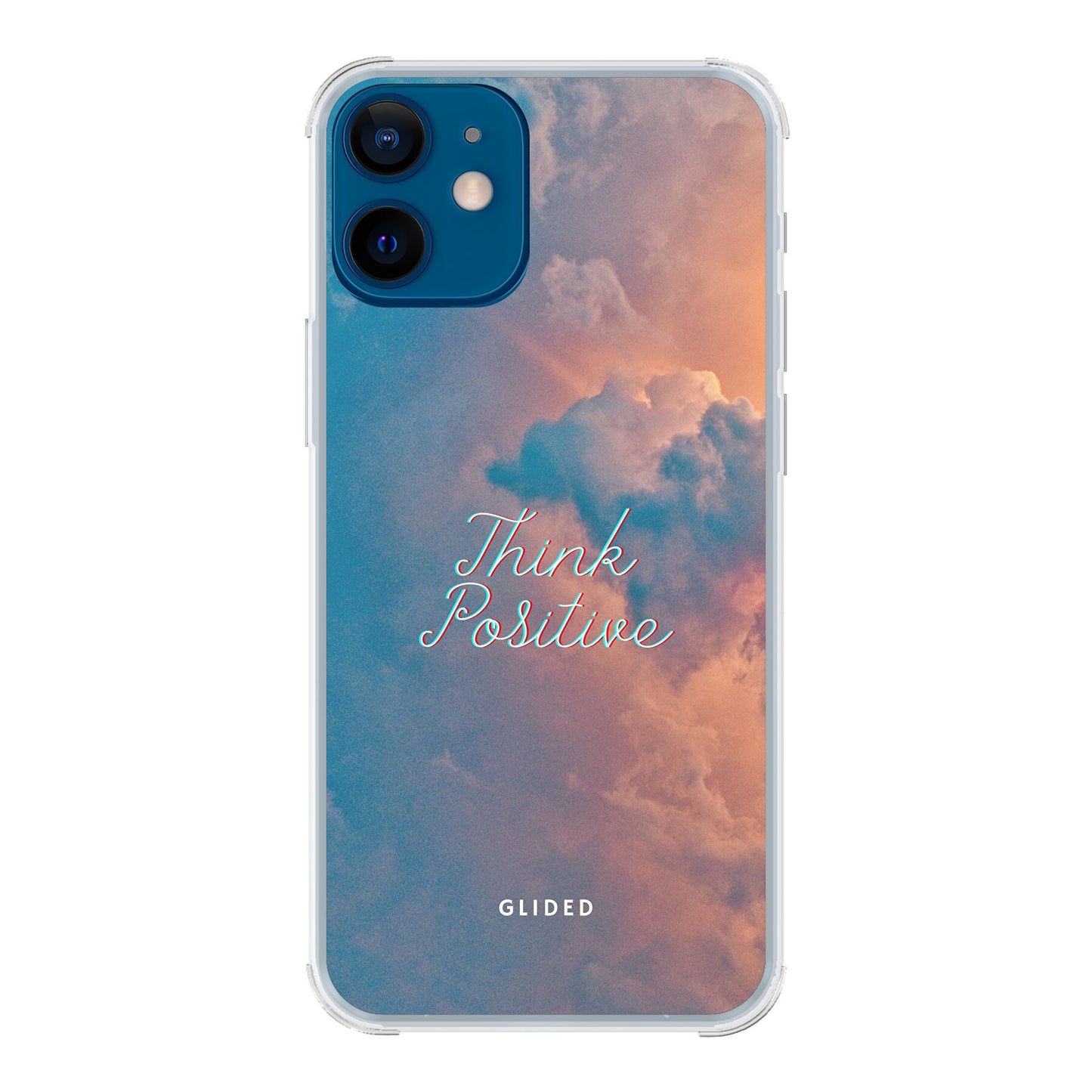 Think positive - iPhone 12 mini Handyhülle Bumper case