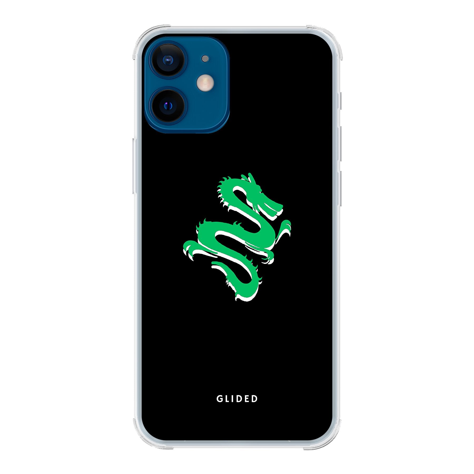 Emerald Dragon - iPhone 12 mini Handyhülle Bumper case