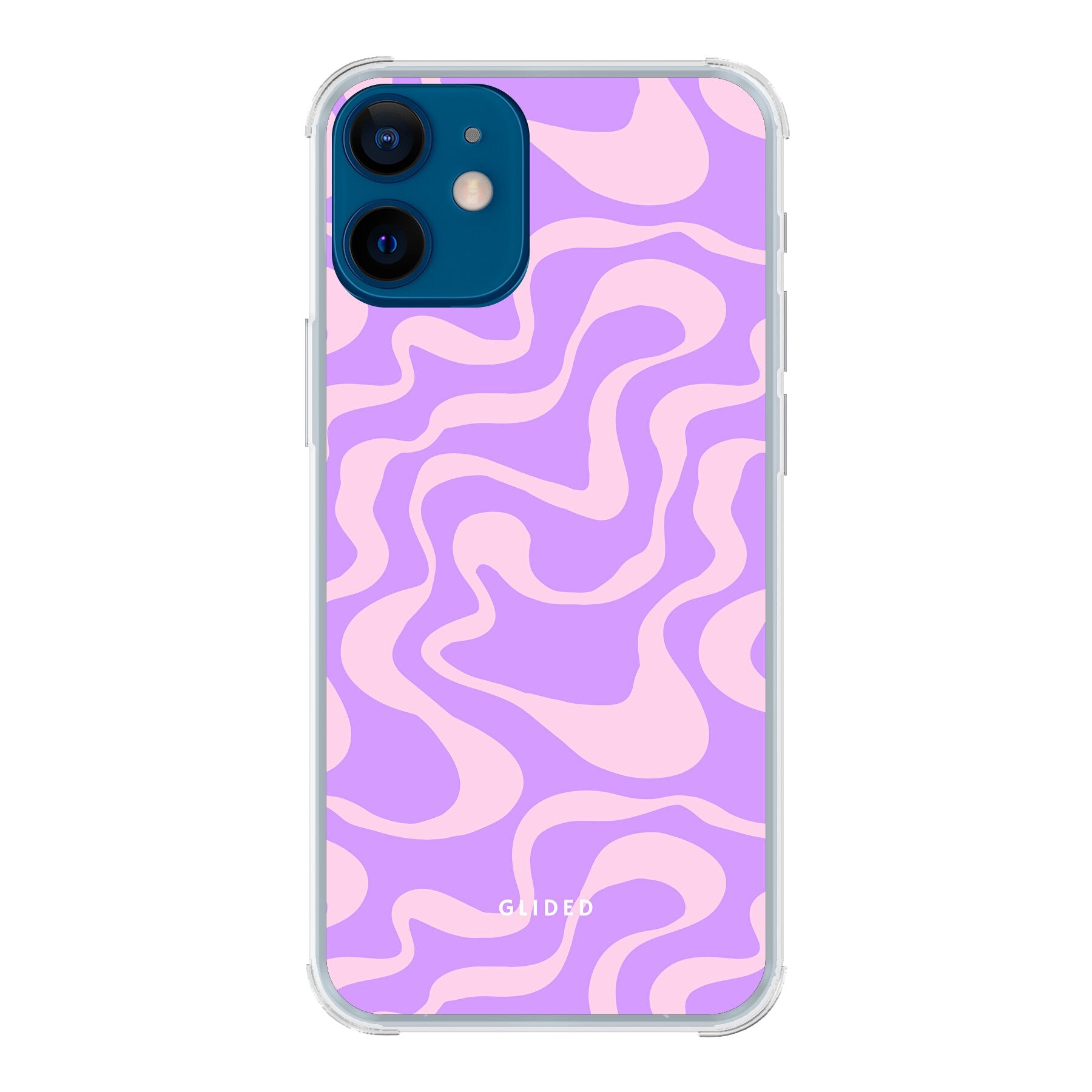 Purple Wave - iPhone 12 mini Handyhülle Bumper case