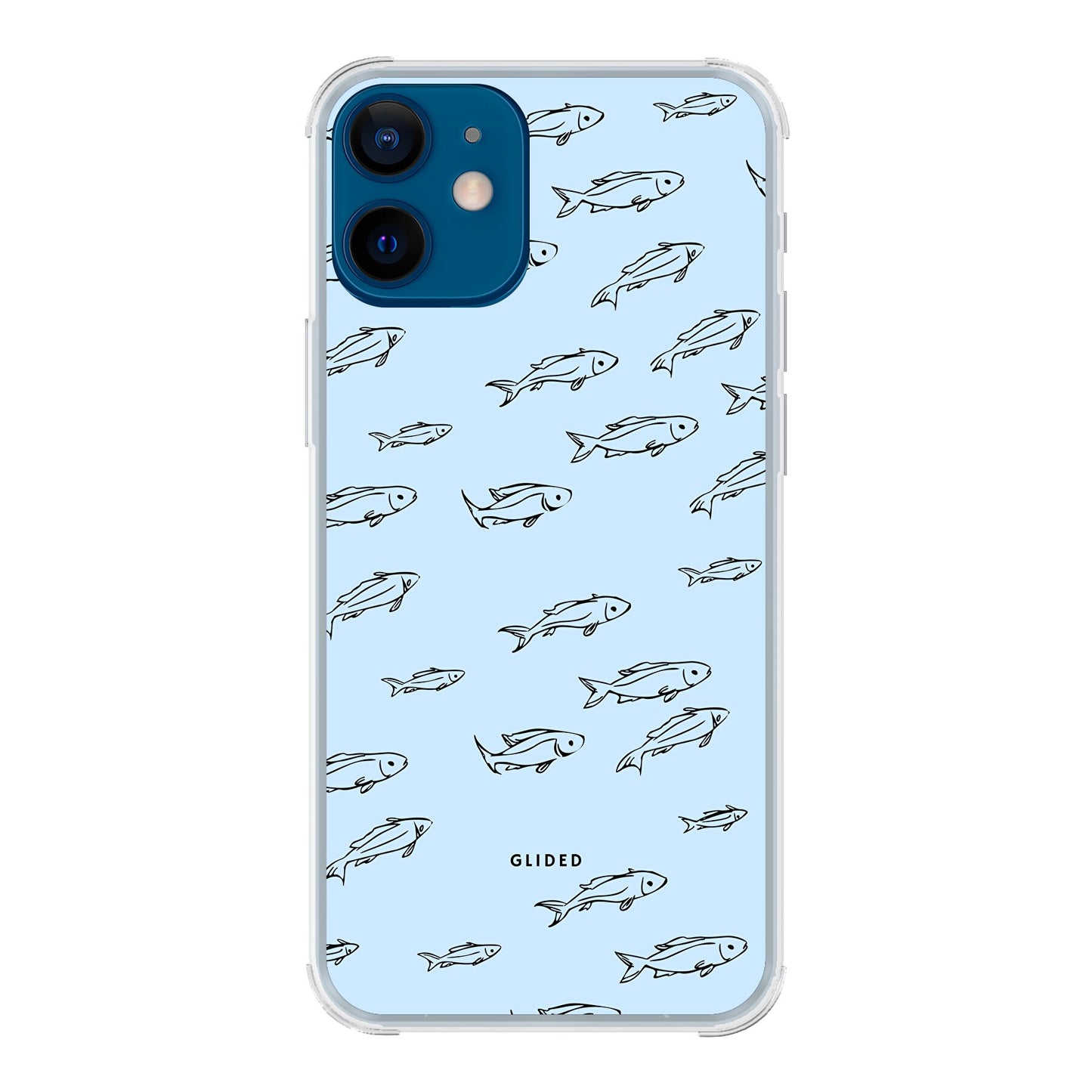Fishy - iPhone 12 mini Handyhülle Bumper case