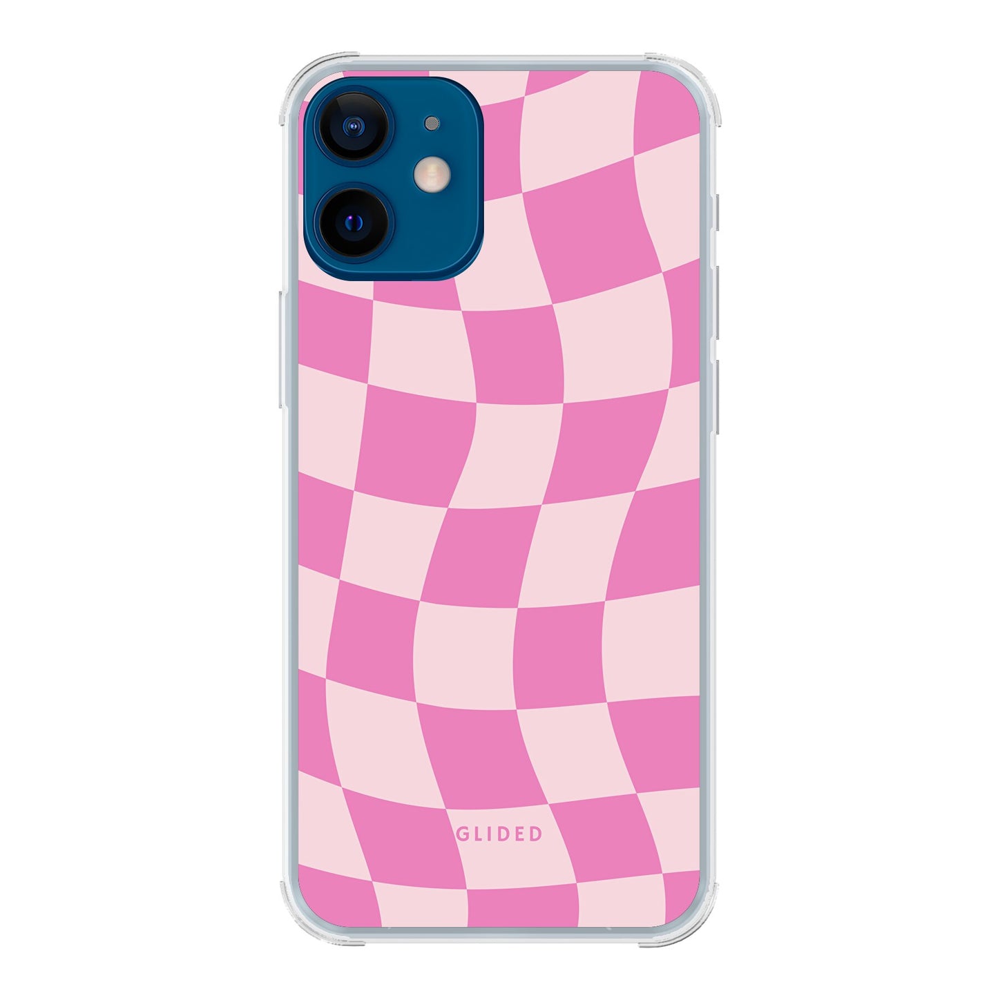 Pink Chess - iPhone 12 mini Handyhülle Bumper case