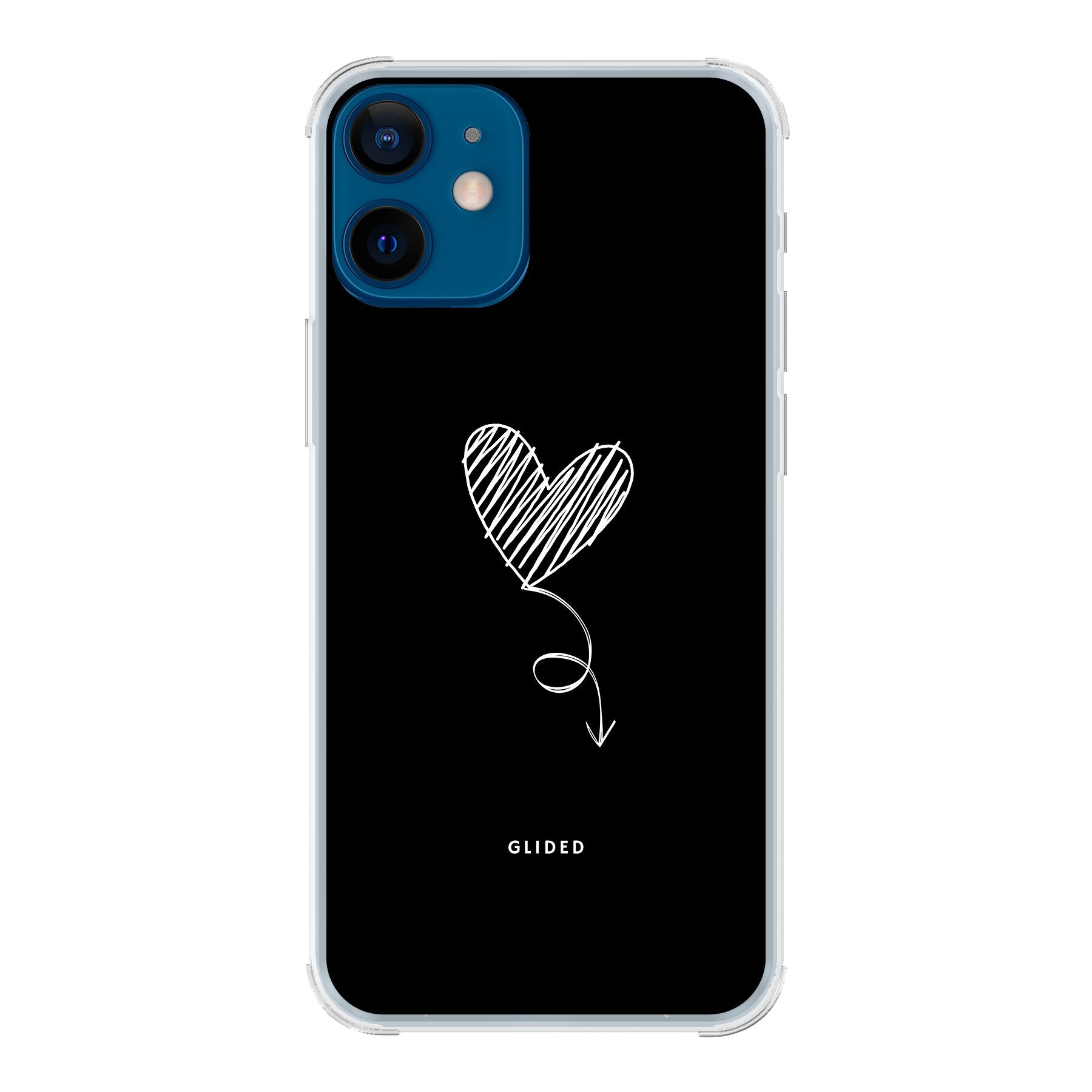 Dark Heart - iPhone 12 mini Handyhülle Bumper case