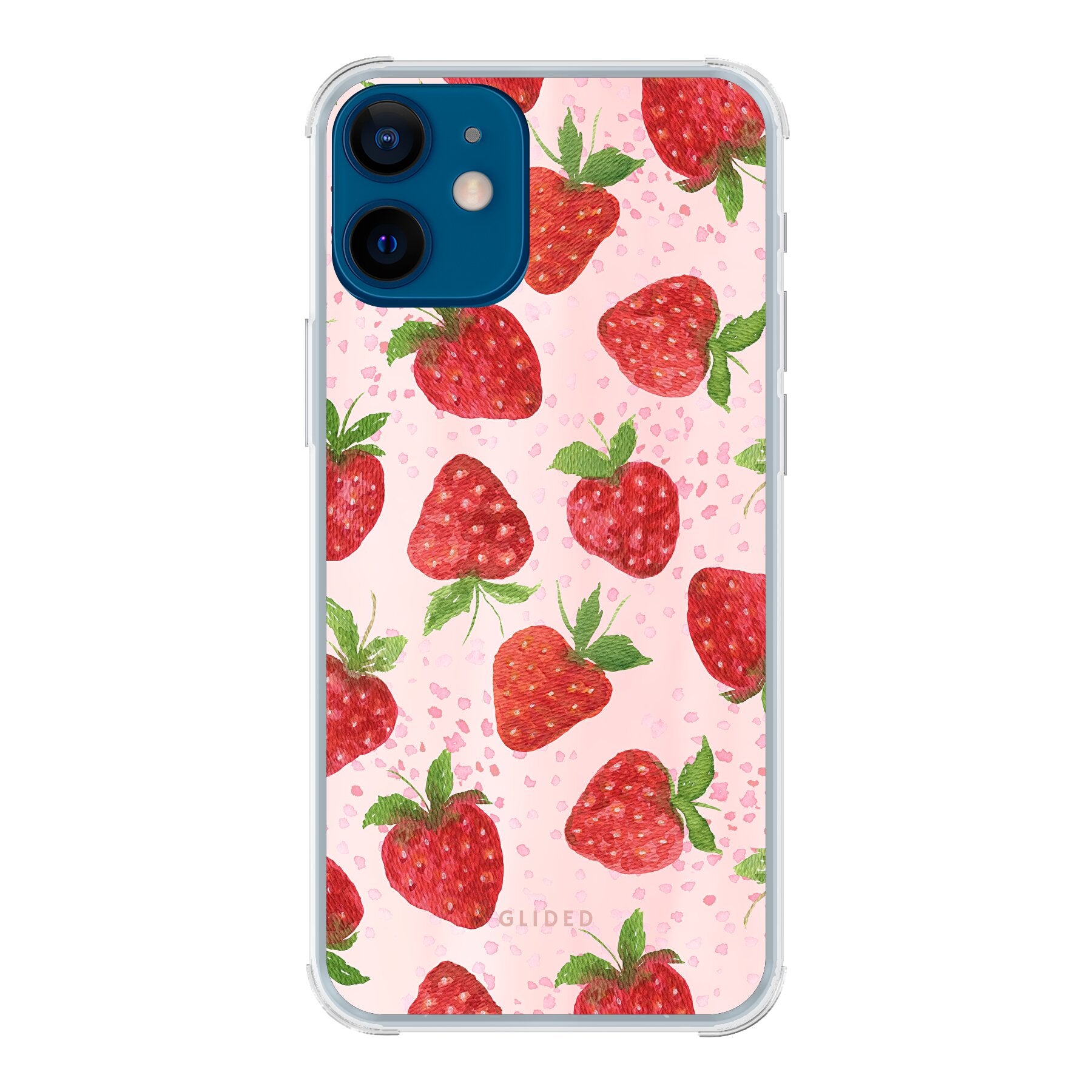 Strawberry Dream - iPhone 12 mini Handyhülle Bumper case