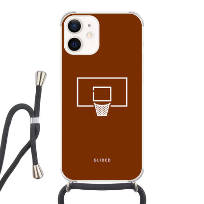 Basket Blaze - iPhone 12 mini Handyhülle Crossbody case mit Band