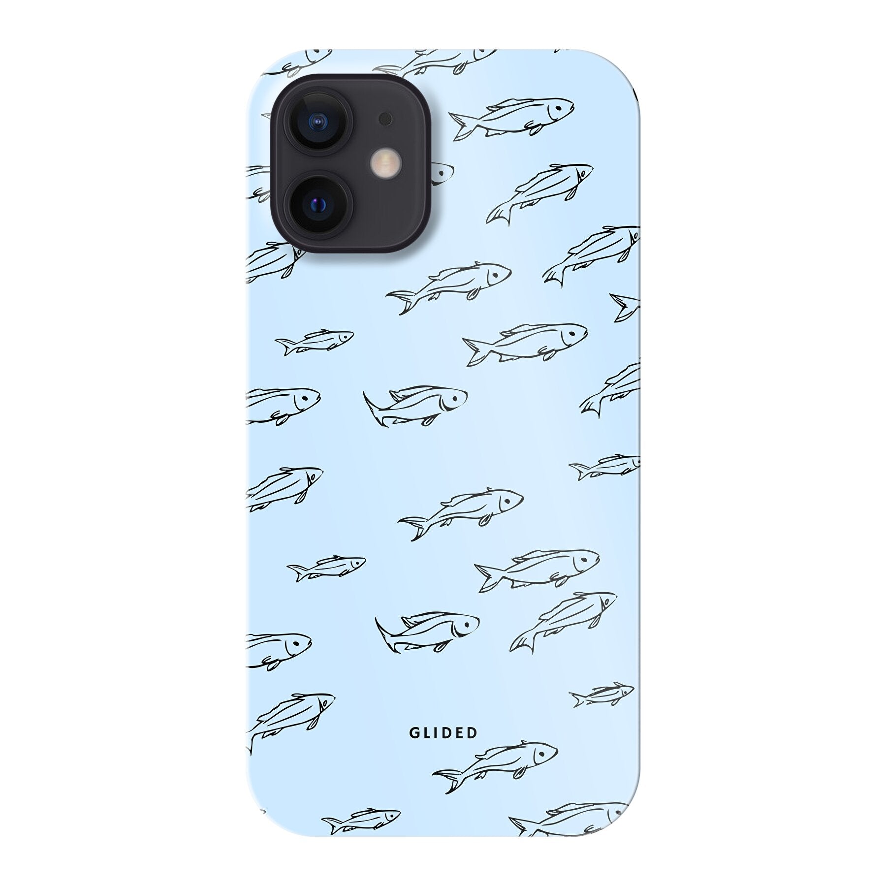 Fishy - iPhone 12 mini Handyhülle Hard Case