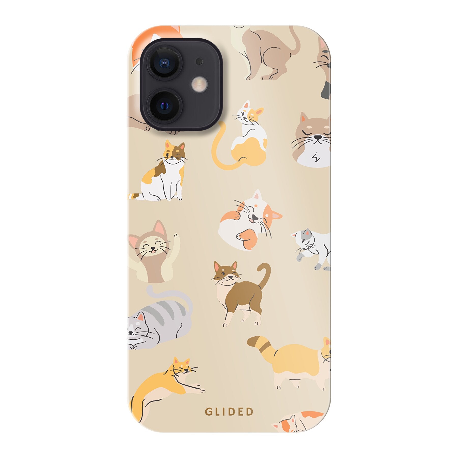 Meow - iPhone 12 mini Handyhülle Hard Case