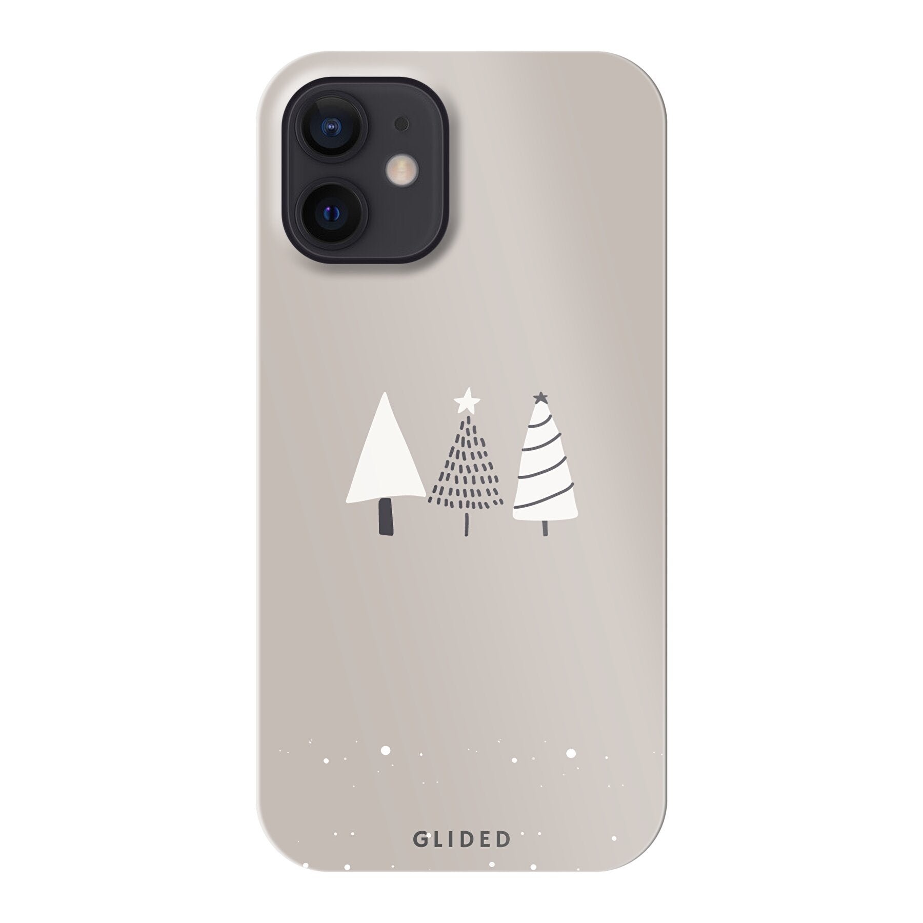 Snowscape - iPhone 12 mini Handyhülle Hard Case