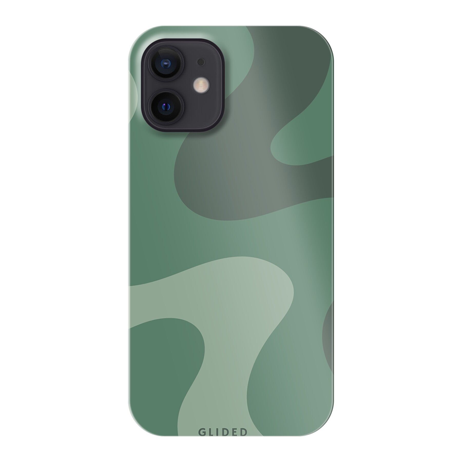 Green Wave - iPhone 12 mini Handyhülle Hard Case