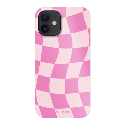 Pink Chess - iPhone 12 mini Handyhülle Hard Case