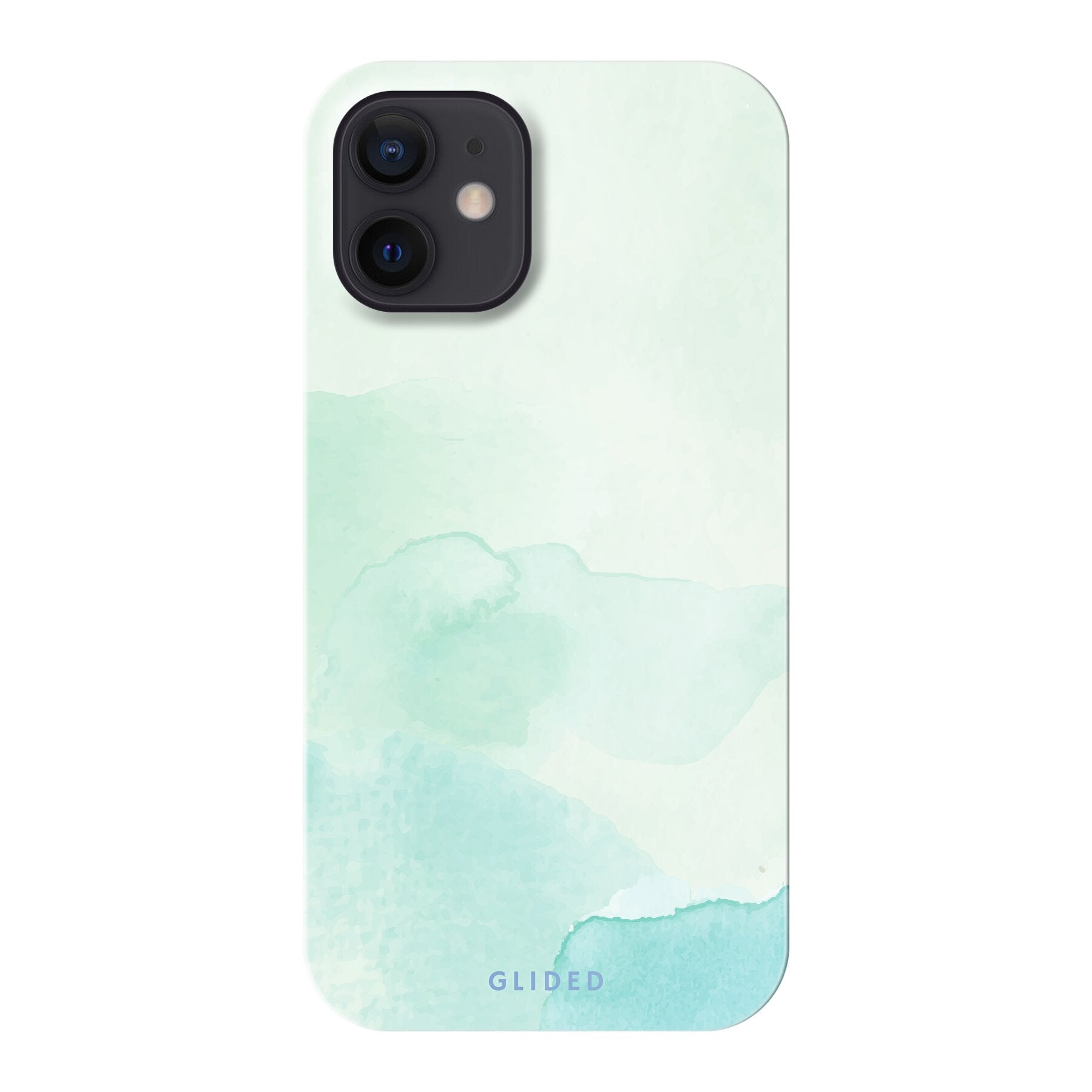 Turquoise Art - iPhone 12 mini Handyhülle Hard Case