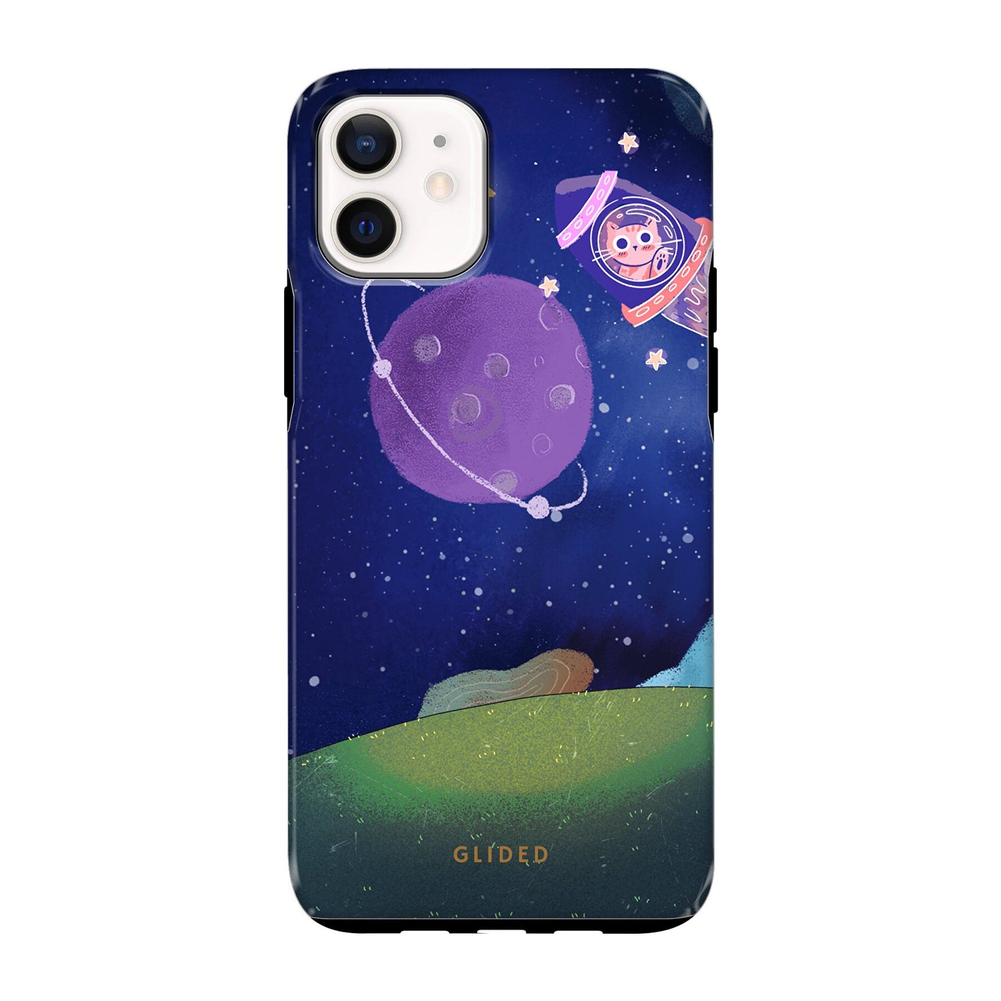 Galaxy Cat - iPhone 12 mini Handyhülle MagSafe Tough case