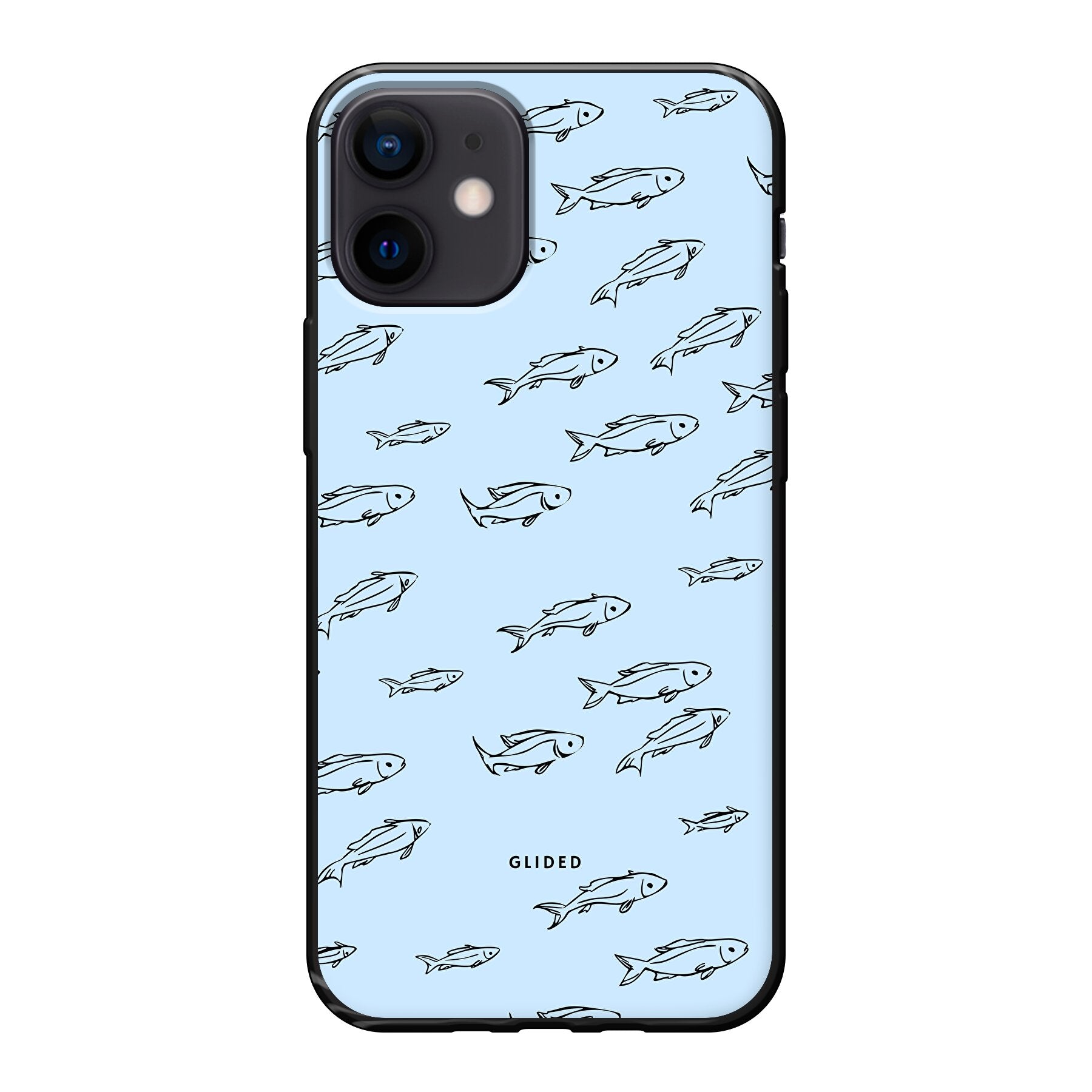 Fishy - iPhone 12 mini Handyhülle Soft case