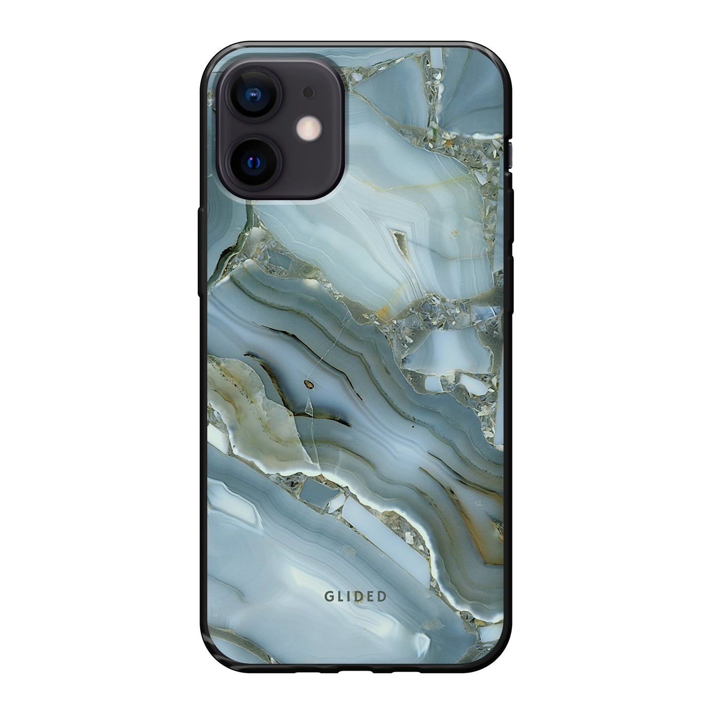 Green Marble - iPhone 12 mini Handyhülle Soft case