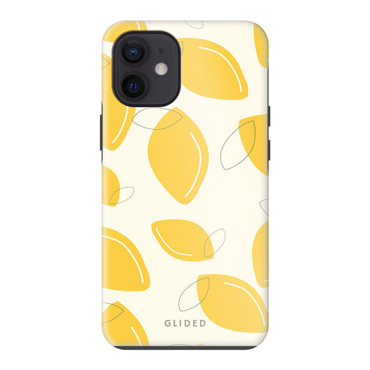 Abstract Lemon - iPhone 12 mini - Tough case