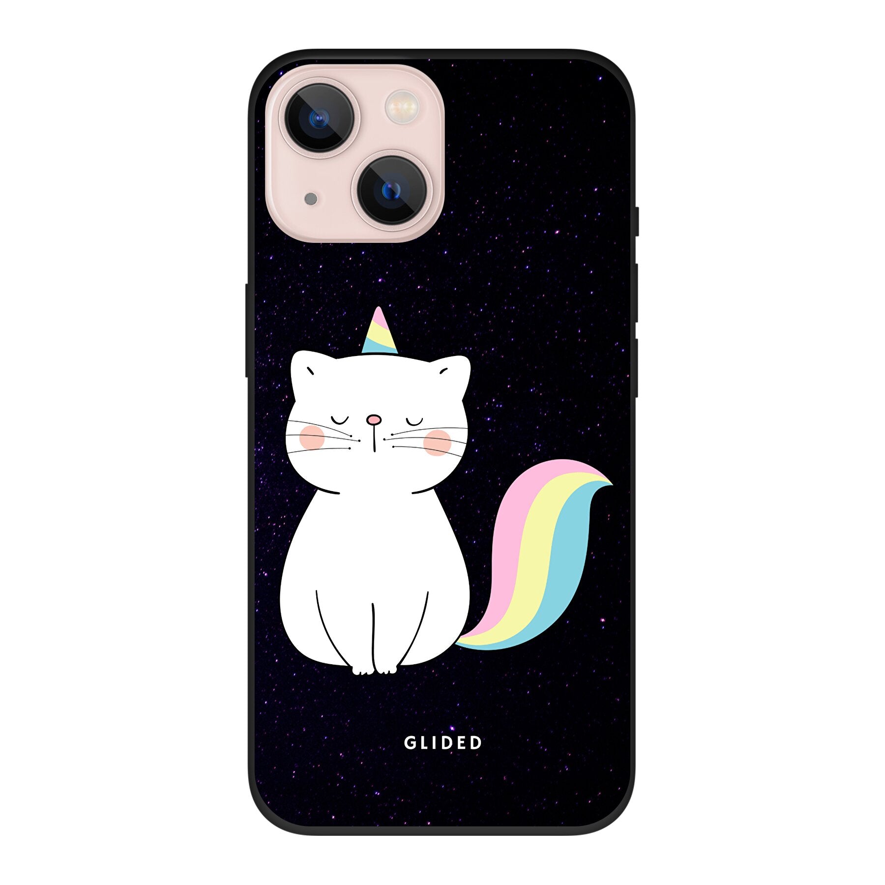 Unicorn Cat - iPhone 13 Handyhülle Biologisch Abbaubar