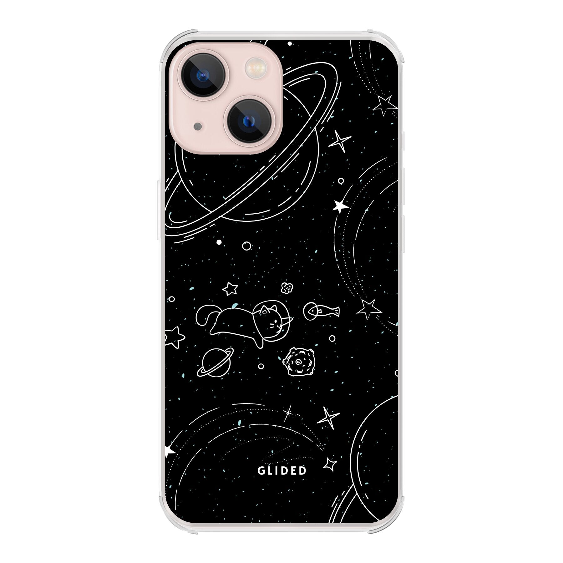 Cosmic Cat - iPhone 13 Handyhülle Bumper case