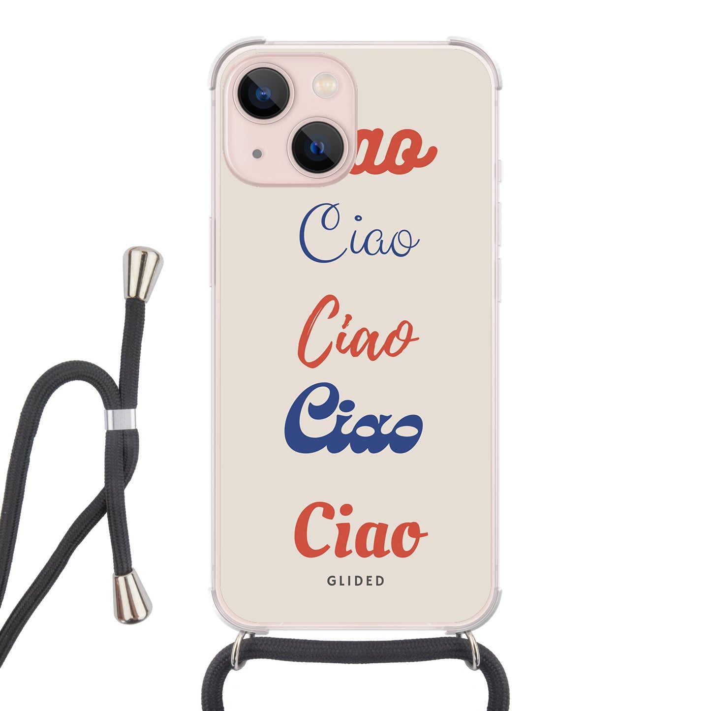 Ciao - iPhone 13 - Crossbody case mit Band