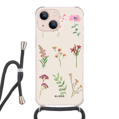 Botanical Garden - iPhone 13 - Crossbody case mit Band