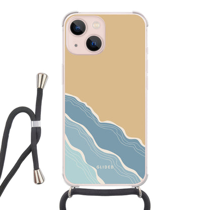 Breeze - iPhone 13 Handyhülle Crossbody case mit Band