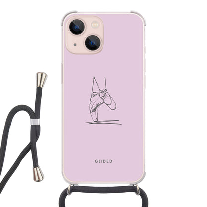 Pointe - iPhone 13 Handyhülle Crossbody case mit Band