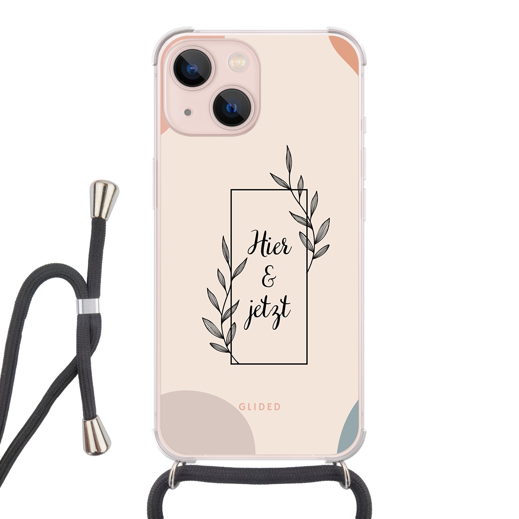 Now - iPhone 13 Handyhülle Crossbody case mit Band
