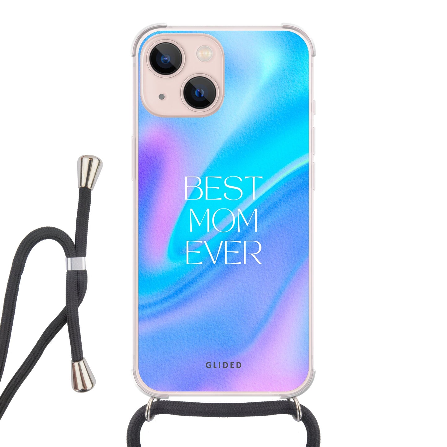 Best Mom - iPhone 13 - Crossbody case mit Band