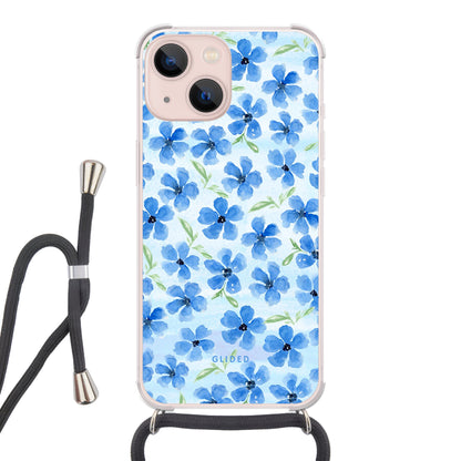 Ocean Blooms - iPhone 13 Handyhülle Crossbody case mit Band