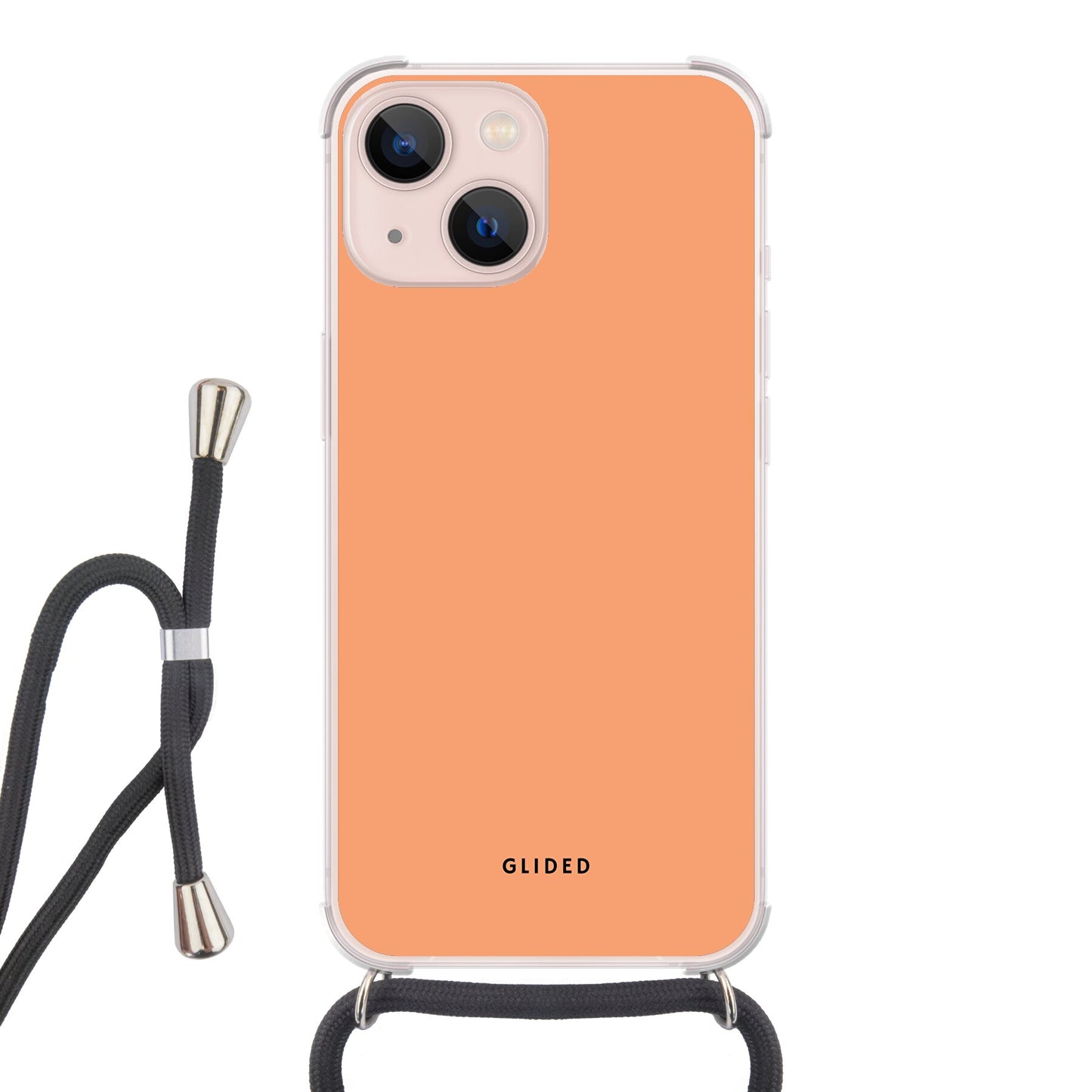 Mango Glow - iPhone 13 Handyhülle Crossbody case mit Band