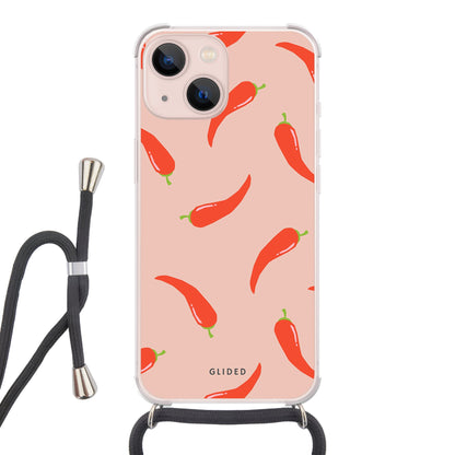 Spicy Chili - iPhone 13 - Crossbody case mit Band