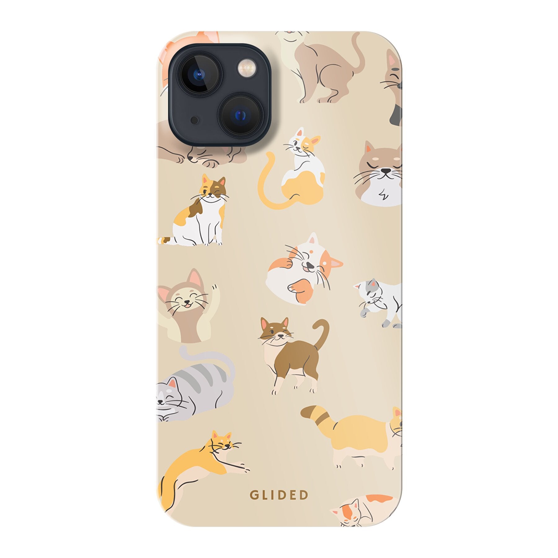 Meow - iPhone 13 Handyhülle Hard Case