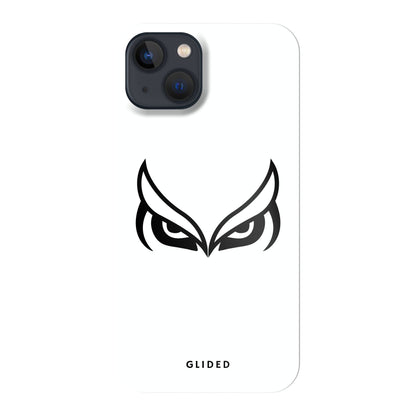 White Owl - iPhone 13 Handyhülle Hard Case