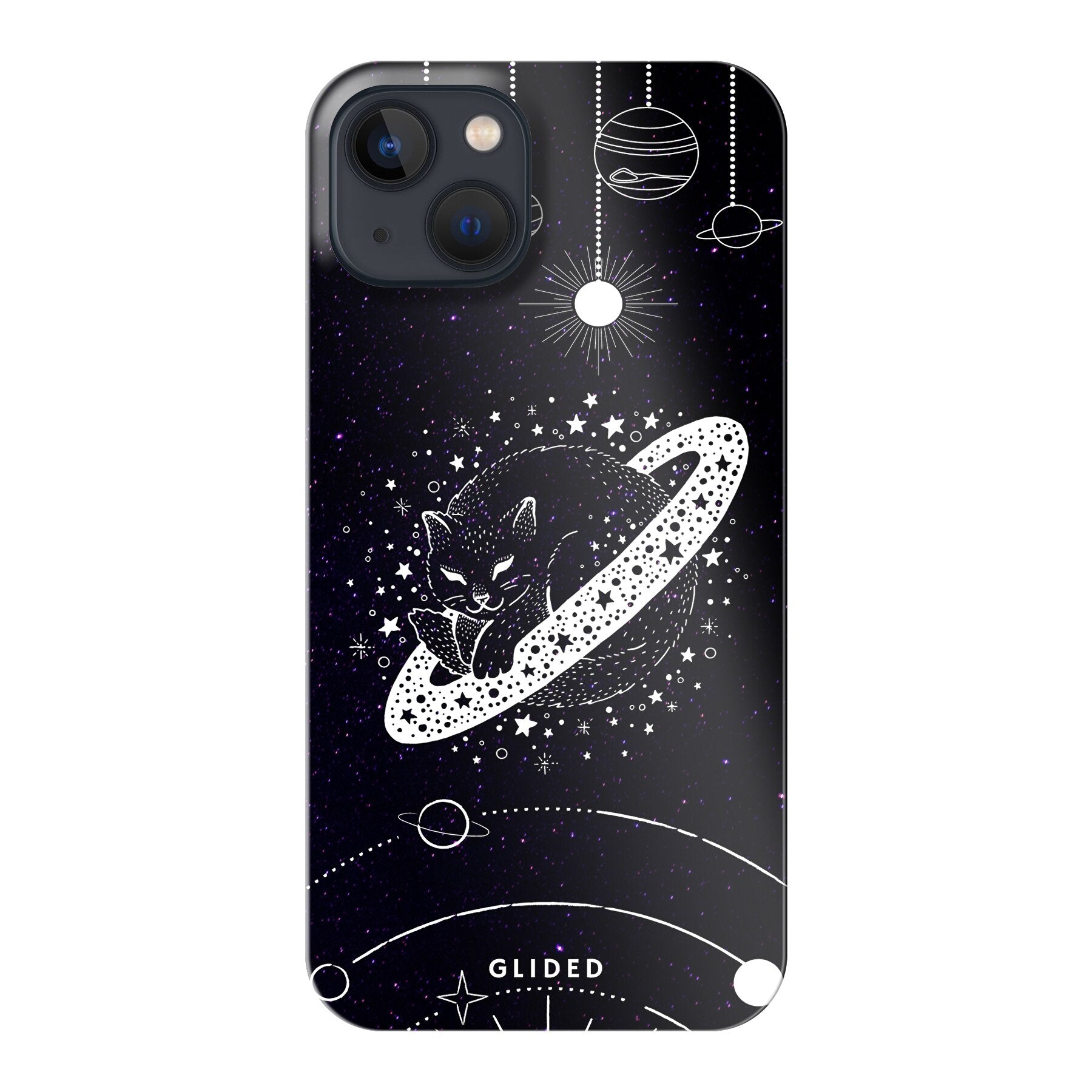 Astro Whiskers - iPhone 13 Handyhülle Hard Case