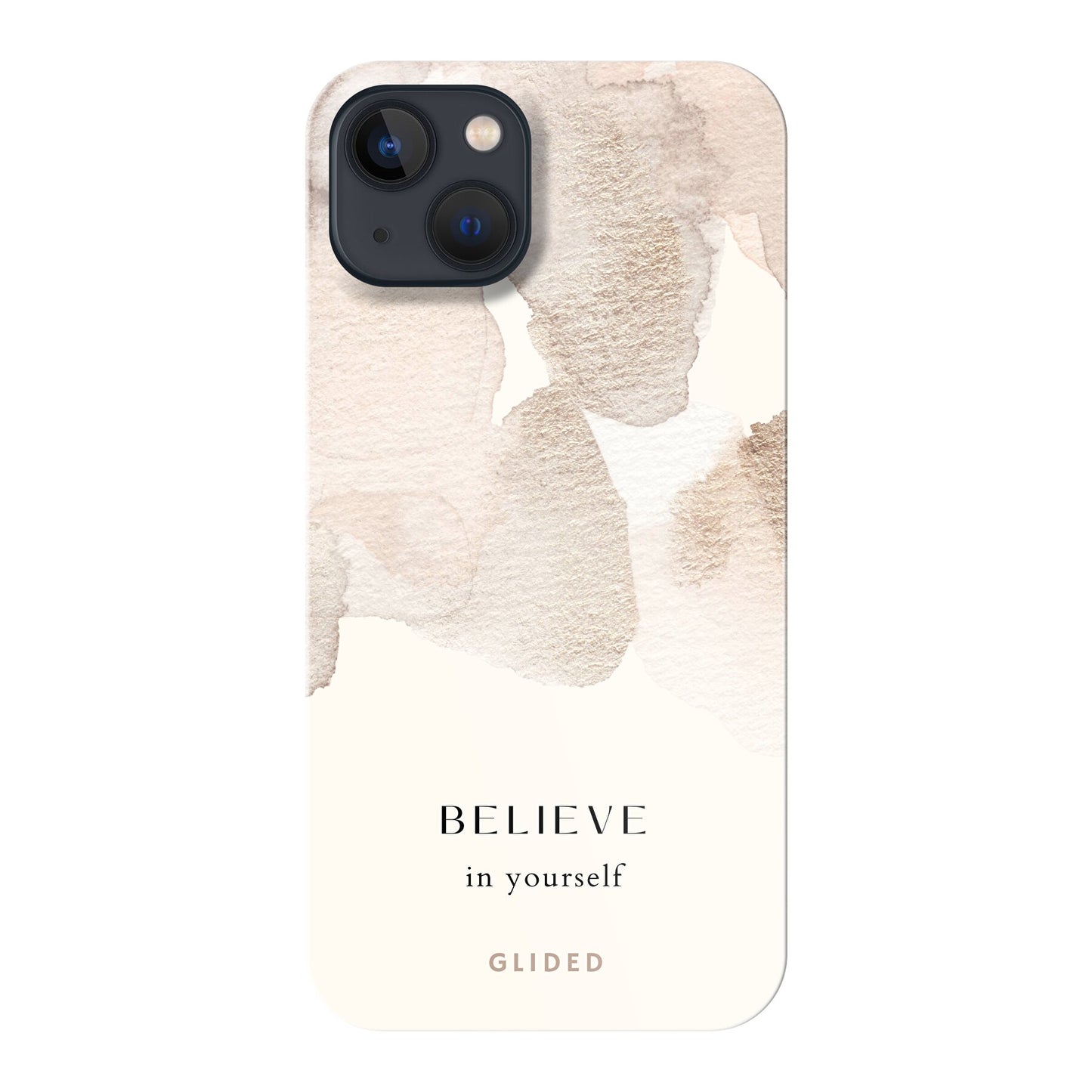 Believe in yourself - iPhone 13 Handyhülle Hard Case