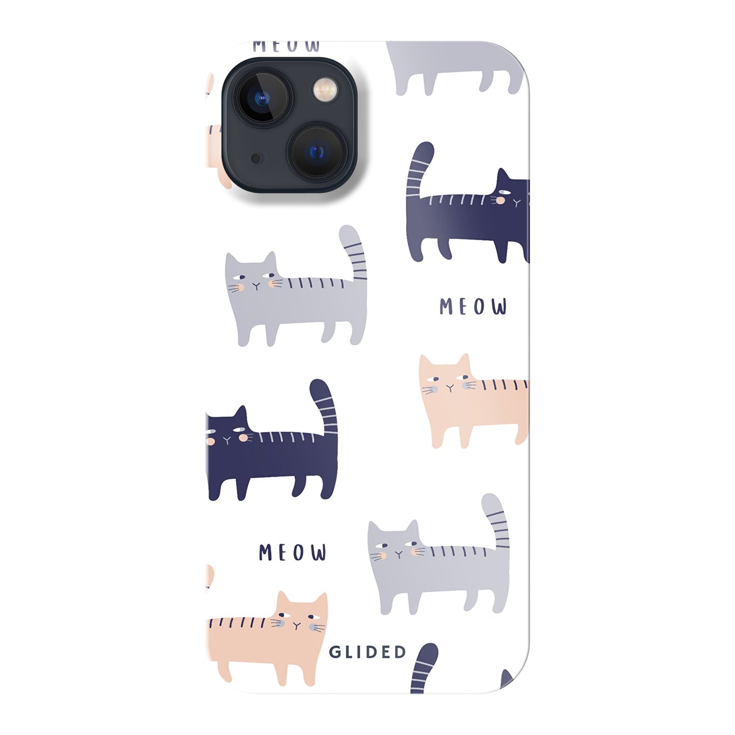 Purrfection - iPhone 13 Handyhülle Hard Case