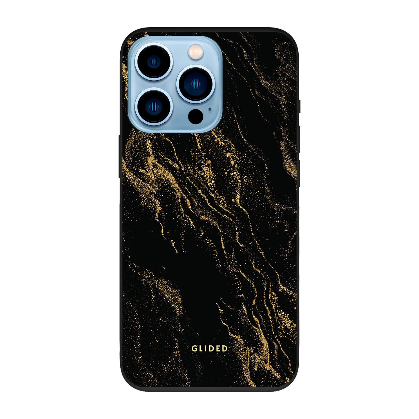 Black Marble - iPhone 13 Pro Handyhülle Biologisch Abbaubar