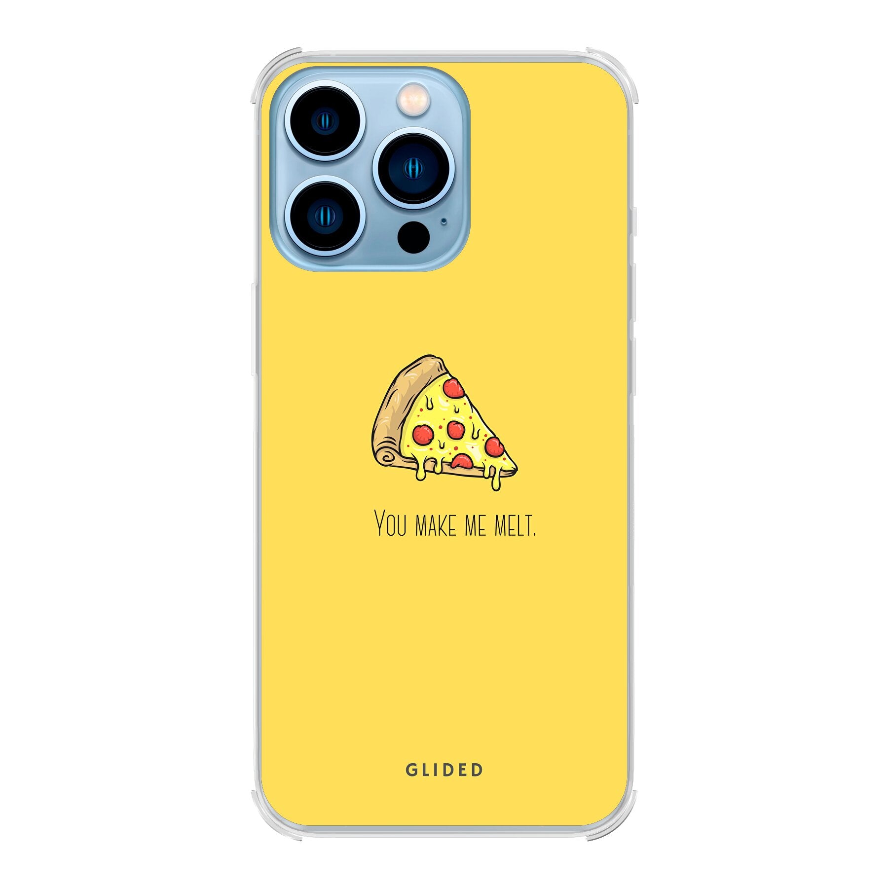 Flirty Pizza - iPhone 13 Pro - Bumper case