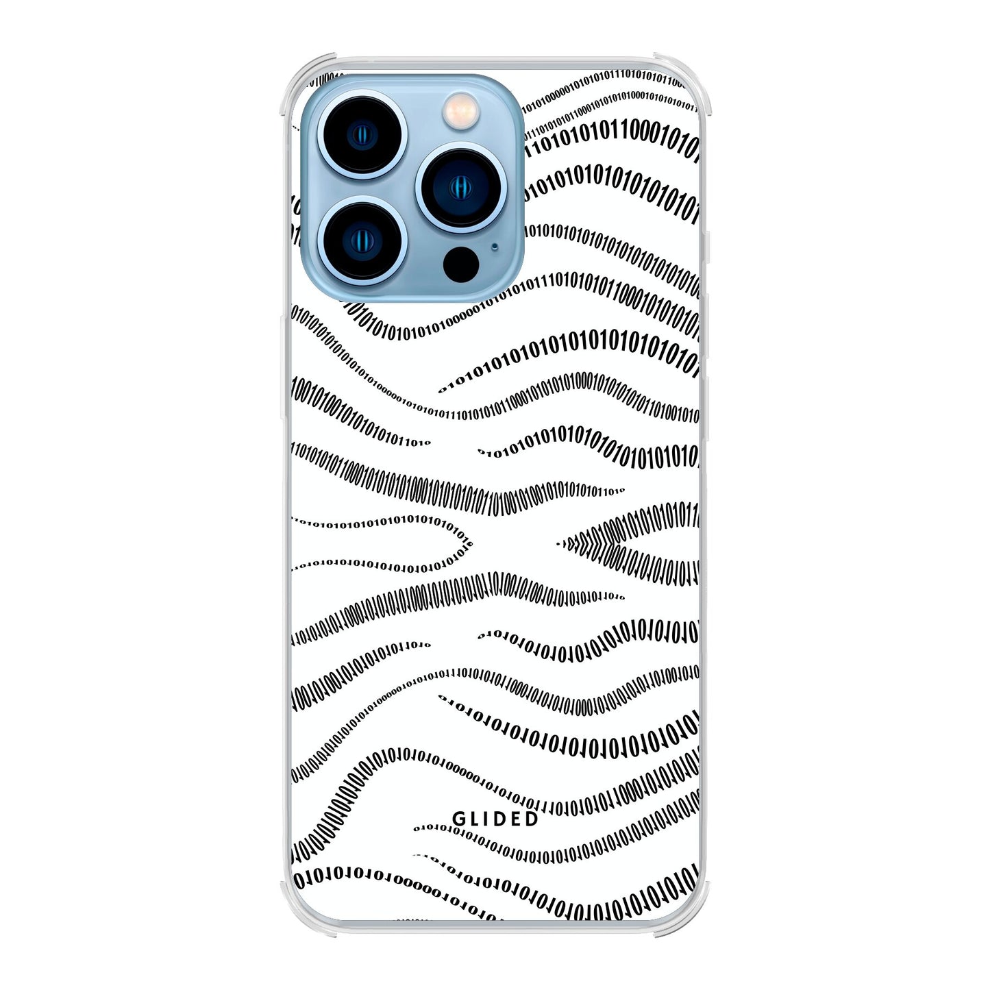 Binary Code - iPhone 13 Pro Handyhülle Bumper case