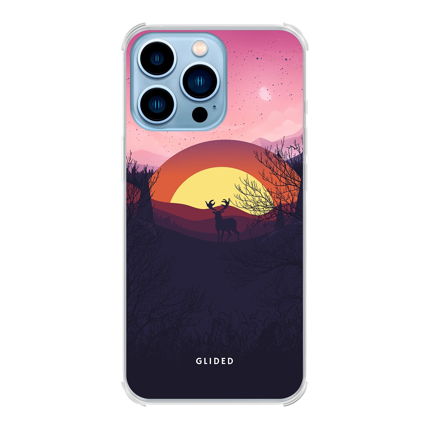 Sunset Majesty - iPhone 13 Pro Handyhülle Bumper case