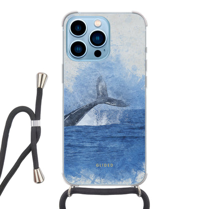 Oceanic - iPhone 13 Pro Handyhülle Crossbody case mit Band