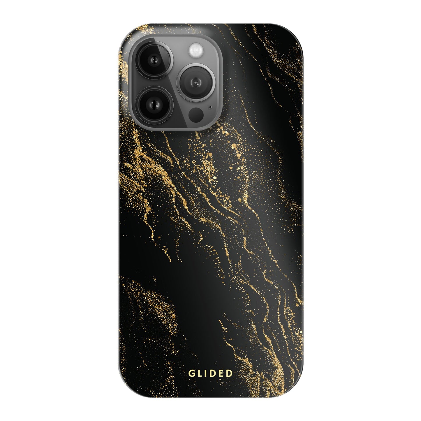 Black Marble - iPhone 13 Pro Handyhülle Hard Case